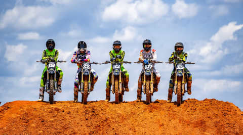 Triumph Factory Racing Storms Into 2025 Pro Motocross | For